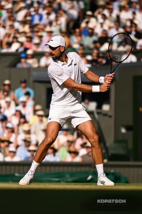 Novak Djokovic of Serbia — 2026 Wimbledon