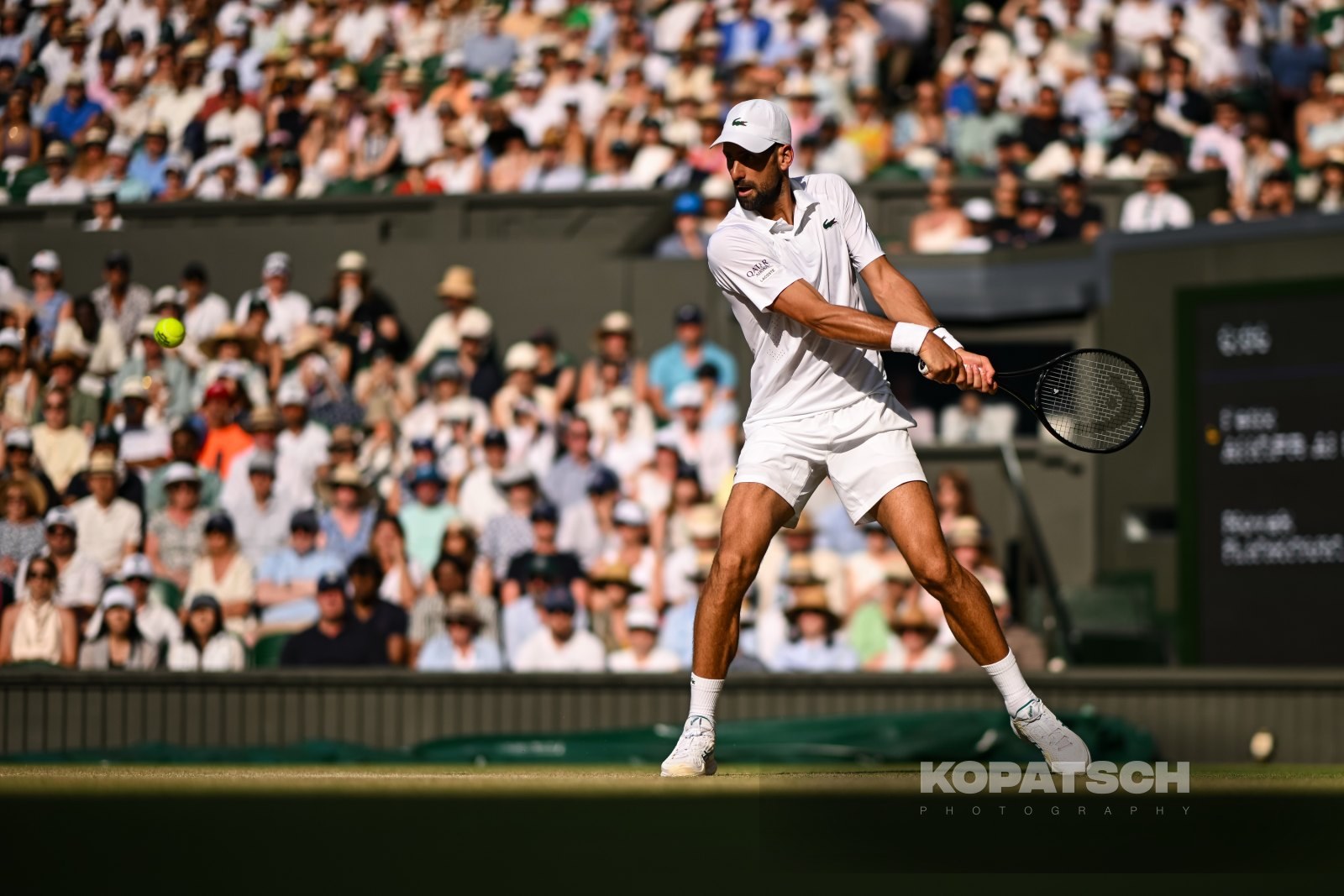 Novak Djokovic of Serbia — 2026 Wimbledon