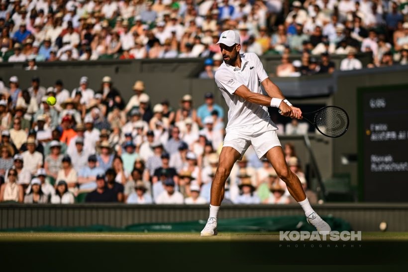 Novak Djokovic of Serbia — 2026 Wimbledon