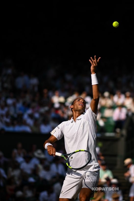 Felix Auger Aliassime of Canada — 2026 Wimbledon