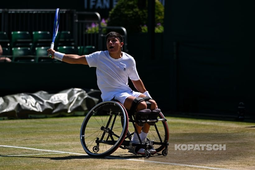Gonzalo Enrique Lazarte of Argentina — 2026 Wimbledon