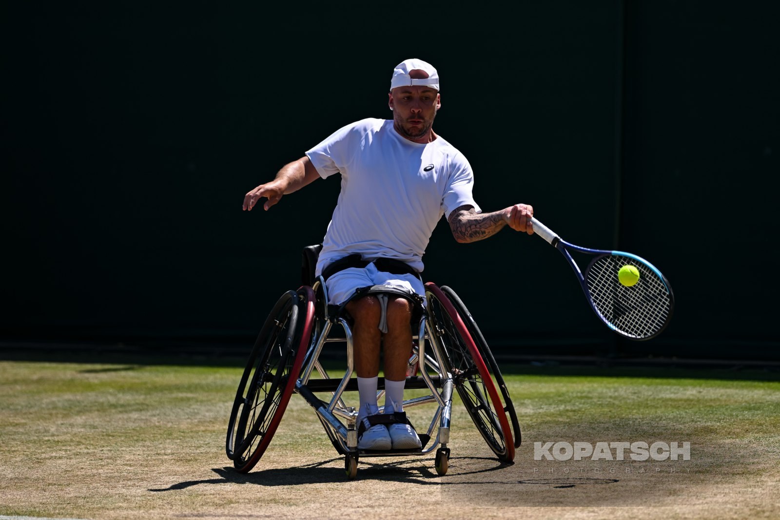 Andy Lapthorne of Great Britain — 2026 Wimbledon