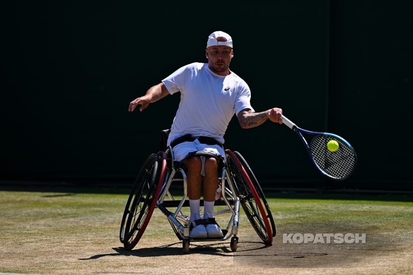 Andy Lapthorne of Great Britain — 2026 Wimbledon