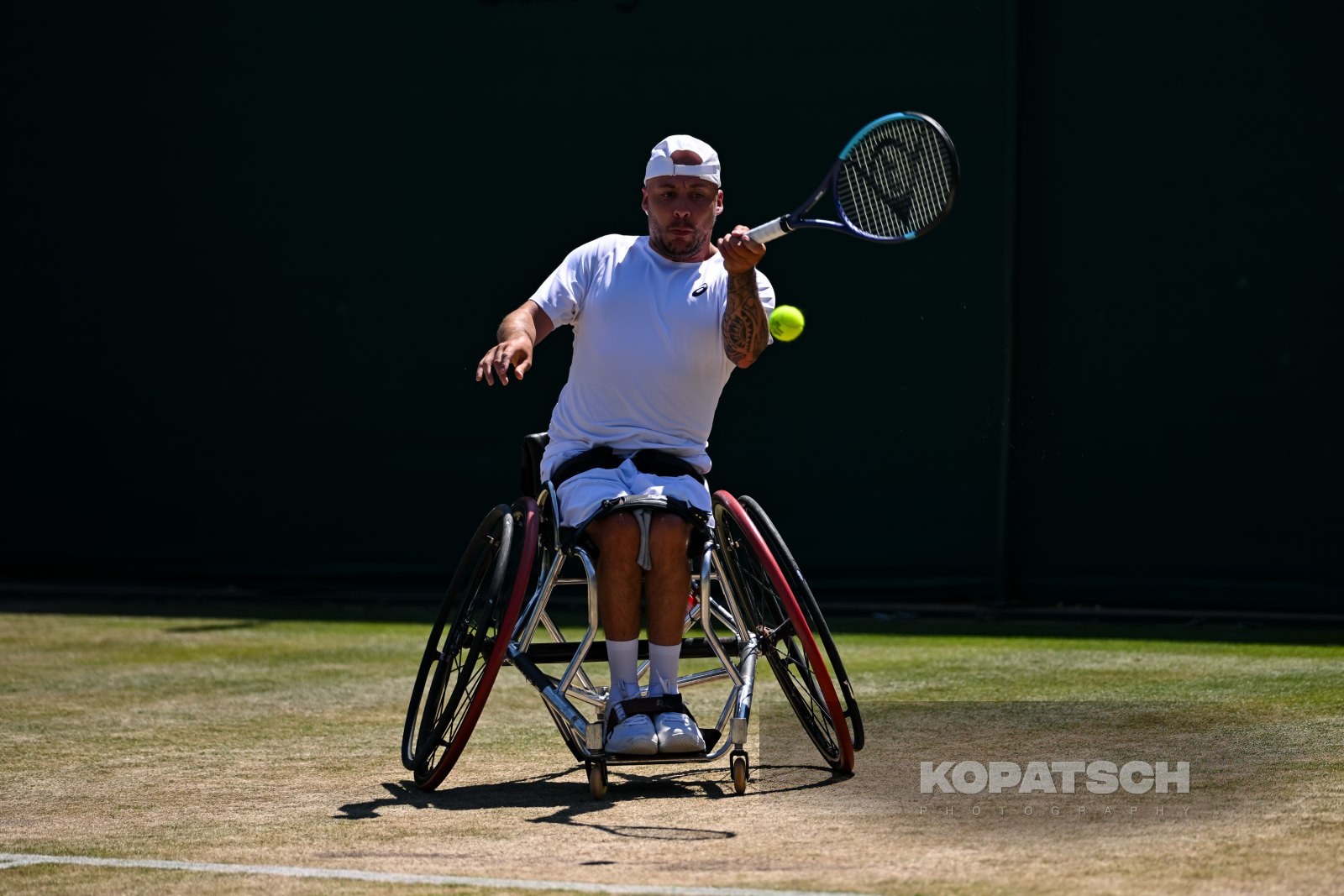Andy Lapthorne of Great Britain — 2026 Wimbledon