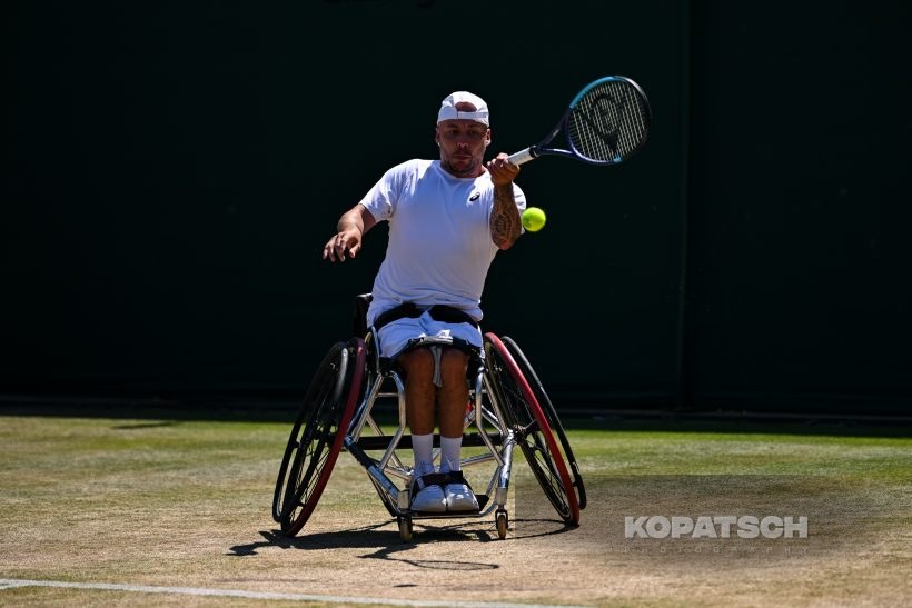 Andy Lapthorne of Great Britain — 2026 Wimbledon