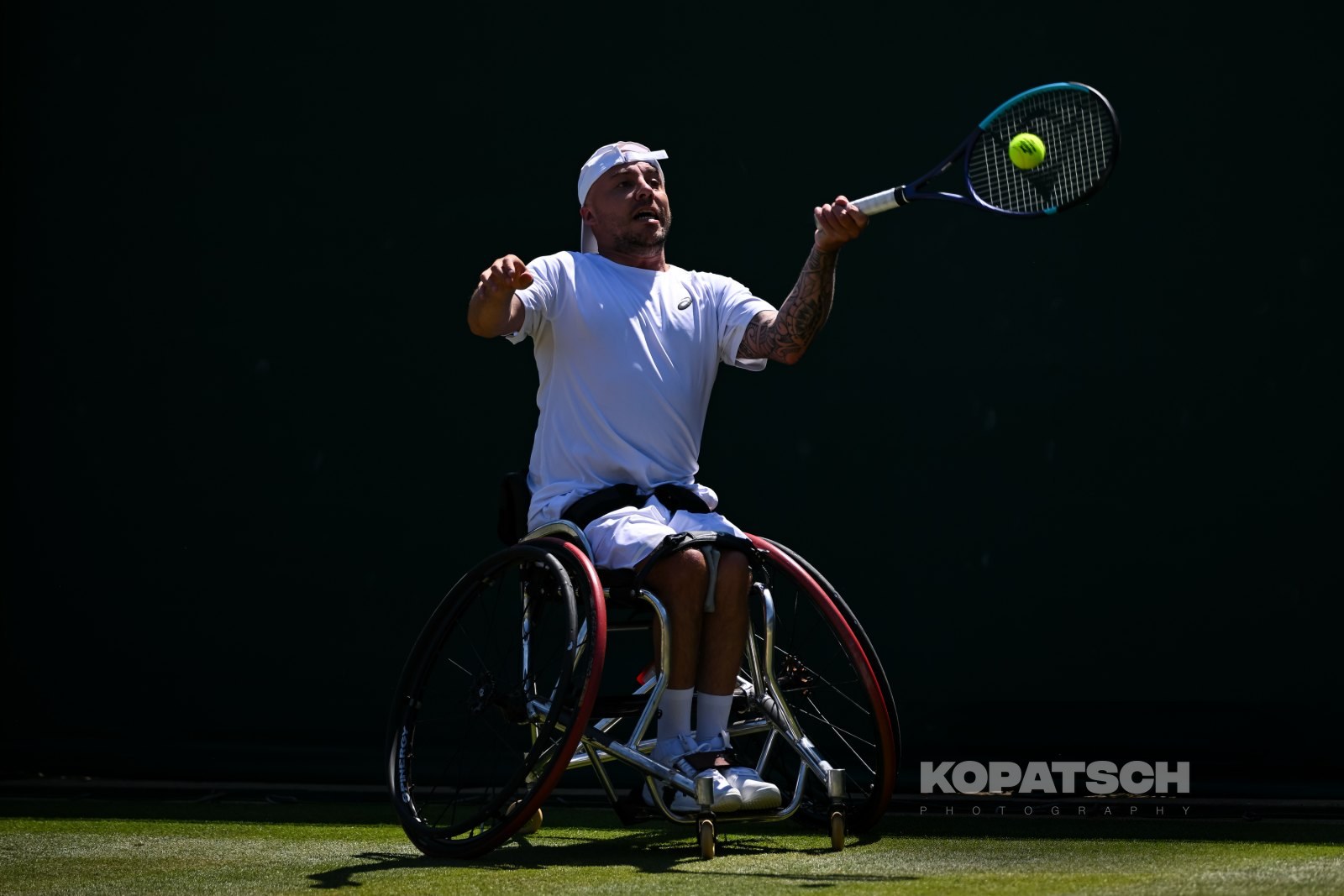 Andy Lapthorne of Great Britain — 2026 Wimbledon