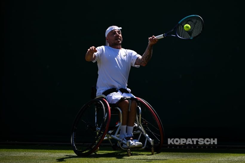 Andy Lapthorne of Great Britain — 2026 Wimbledon