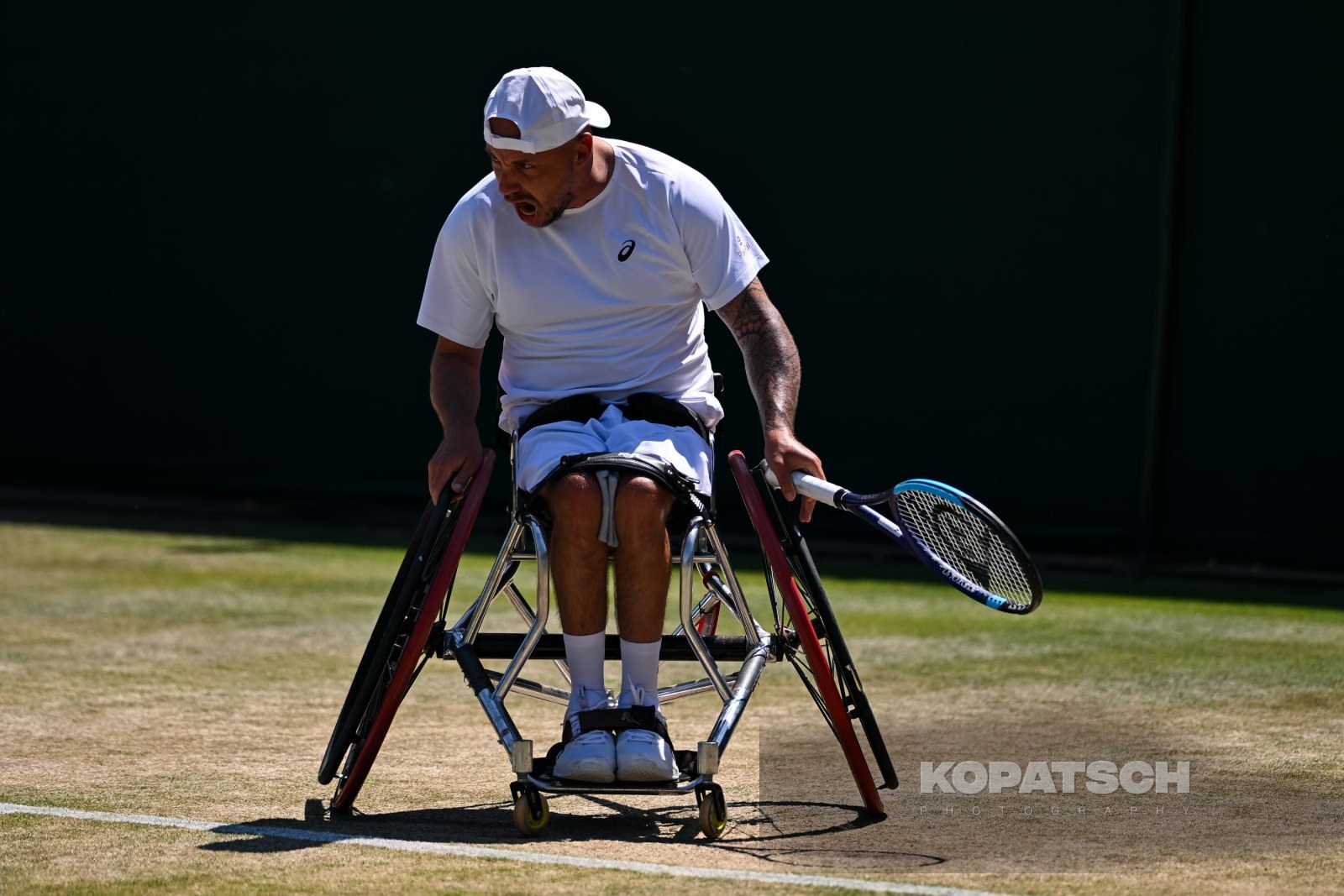 Andy Lapthorne of Great Britain — 2026 Wimbledon