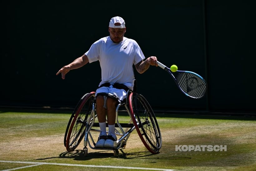 Andy Lapthorne of Great Britain — 2026 Wimbledon