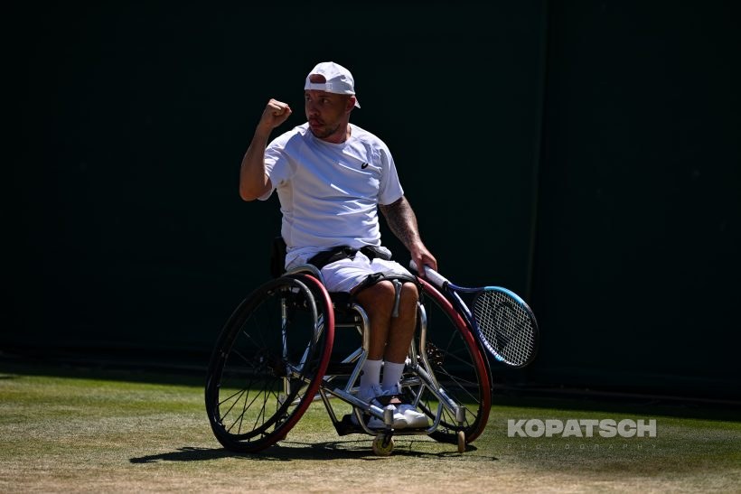 Andy Lapthorne of Great Britain — 2026 Wimbledon