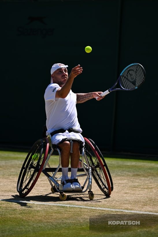 Andy Lapthorne of Great Britain — 2026 Wimbledon