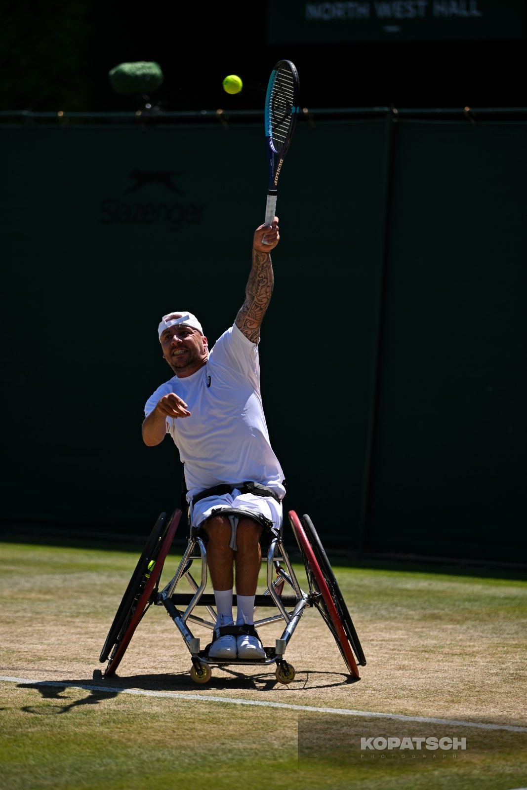 Andy Lapthorne of Great Britain — 2026 Wimbledon