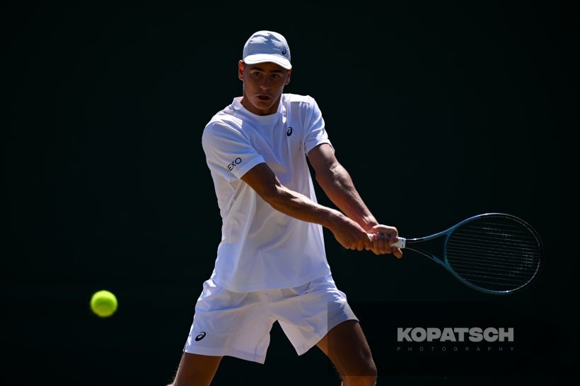Dimitar Kuzmanov of Bulgaria — 2026 Wimbledon