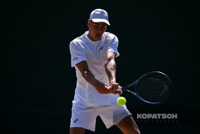 Dimitar Kuzmanov of Bulgaria — 2026 Wimbledon