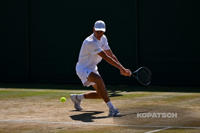 Dimitar Kuzmanov of Bulgaria — 2026 Wimbledon