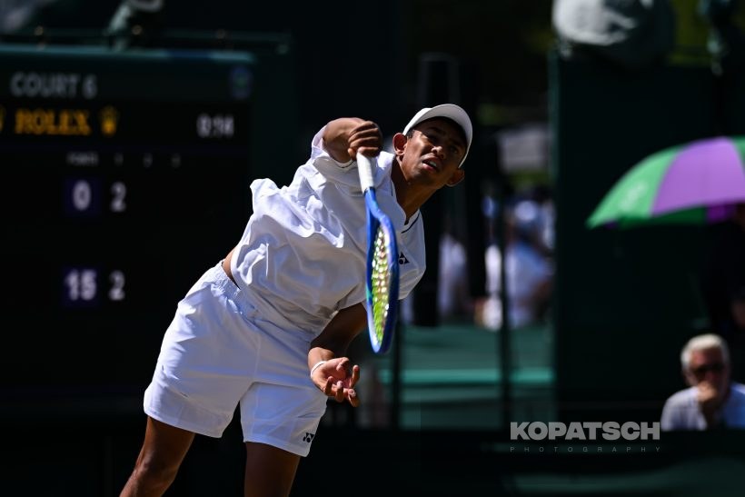 Tanishk Konduri of the United States — 2026 Wimbledon