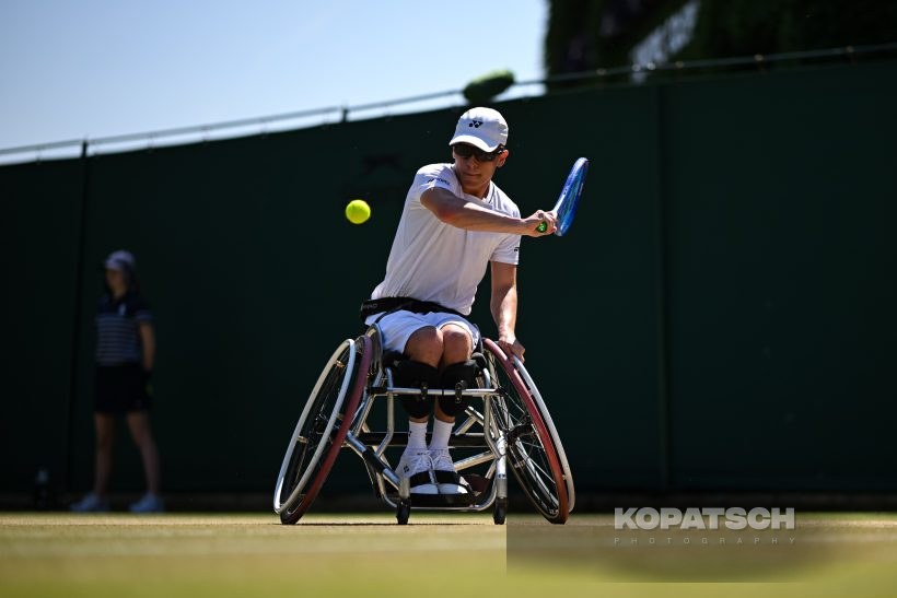 Gregory Slade of Great Britain — 2026 Wimbledon
