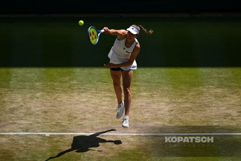Elise Mertens of Belgium — 2026 Wimbledon