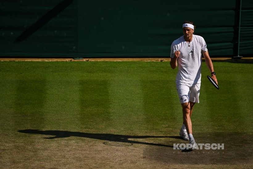 Alexander Zverev of Germany — 2026 Wimbledon