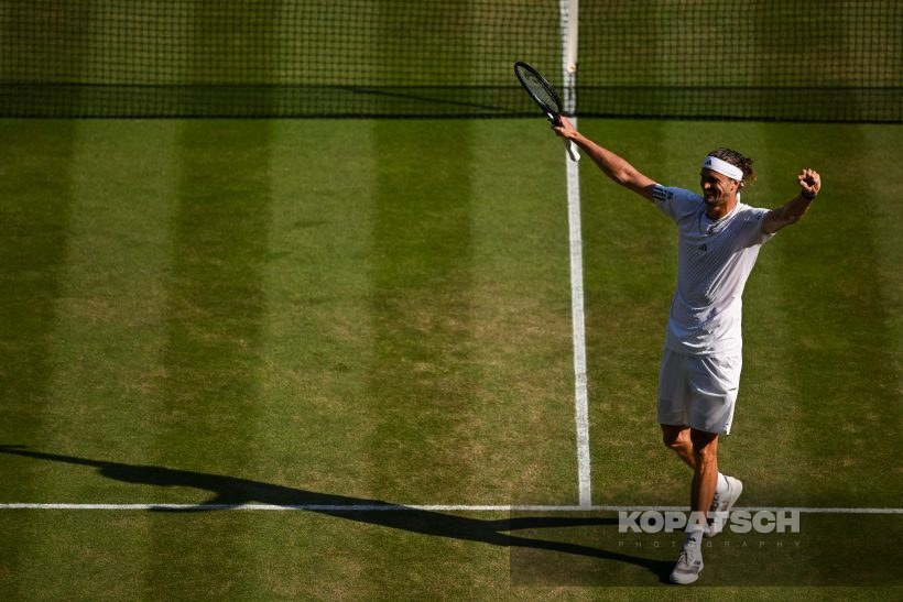 Alexander Zverev of Germany — 2026 Wimbledon