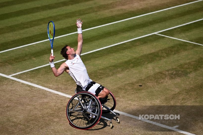 Alfie Hewett of Great Britain — 2026 Wimbledon