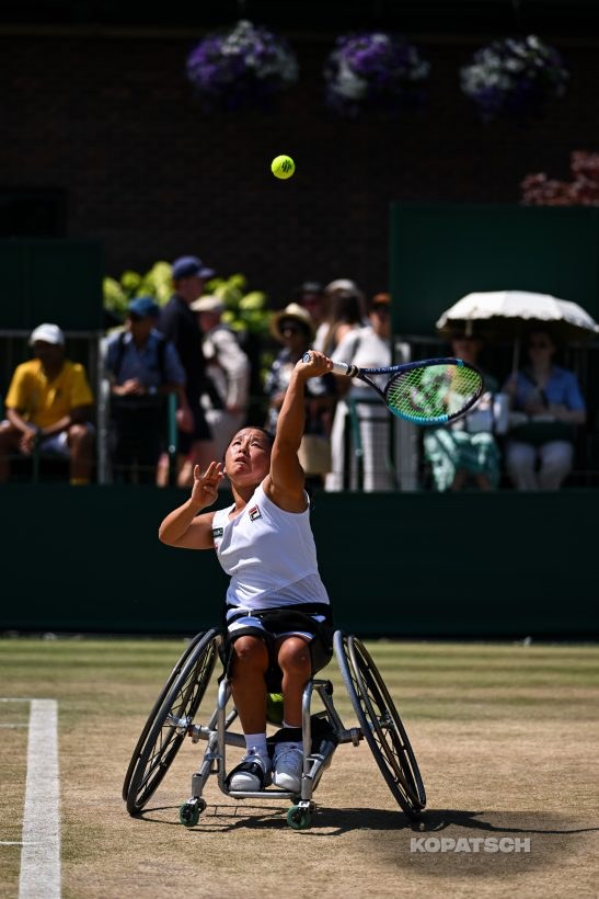 Yui Kamiji of Japan — 2026 Wimbledon