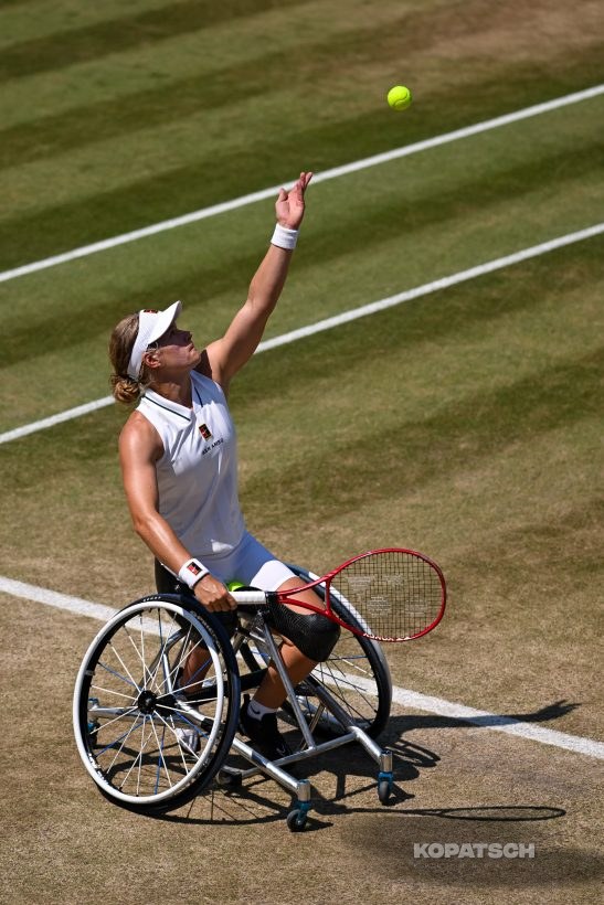 Diede de Groot of the Netherlands — 2026 Wimbledon