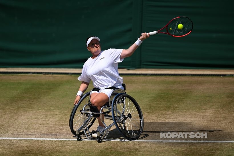 Aniek van Koot of the Netherlands — 2026 Wimbledon