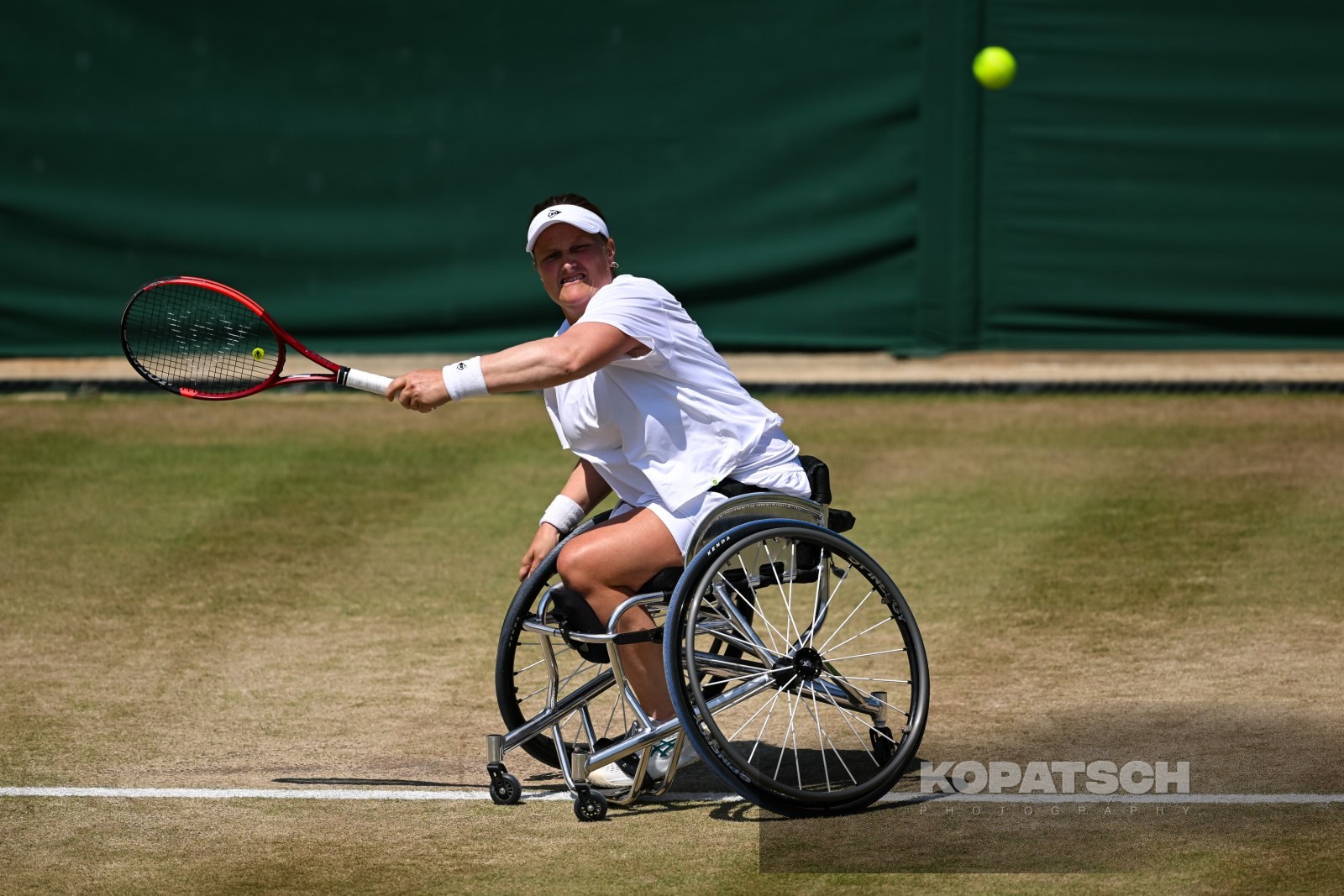 Aniek van Koot of the Netherlands — 2026 Wimbledon