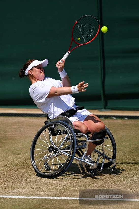 Aniek van Koot of the Netherlands — 2026 Wimbledon