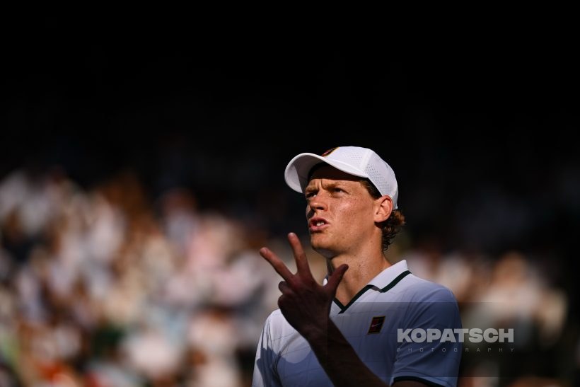 Jannik Sinner of Italy — 2026 Wimbledon