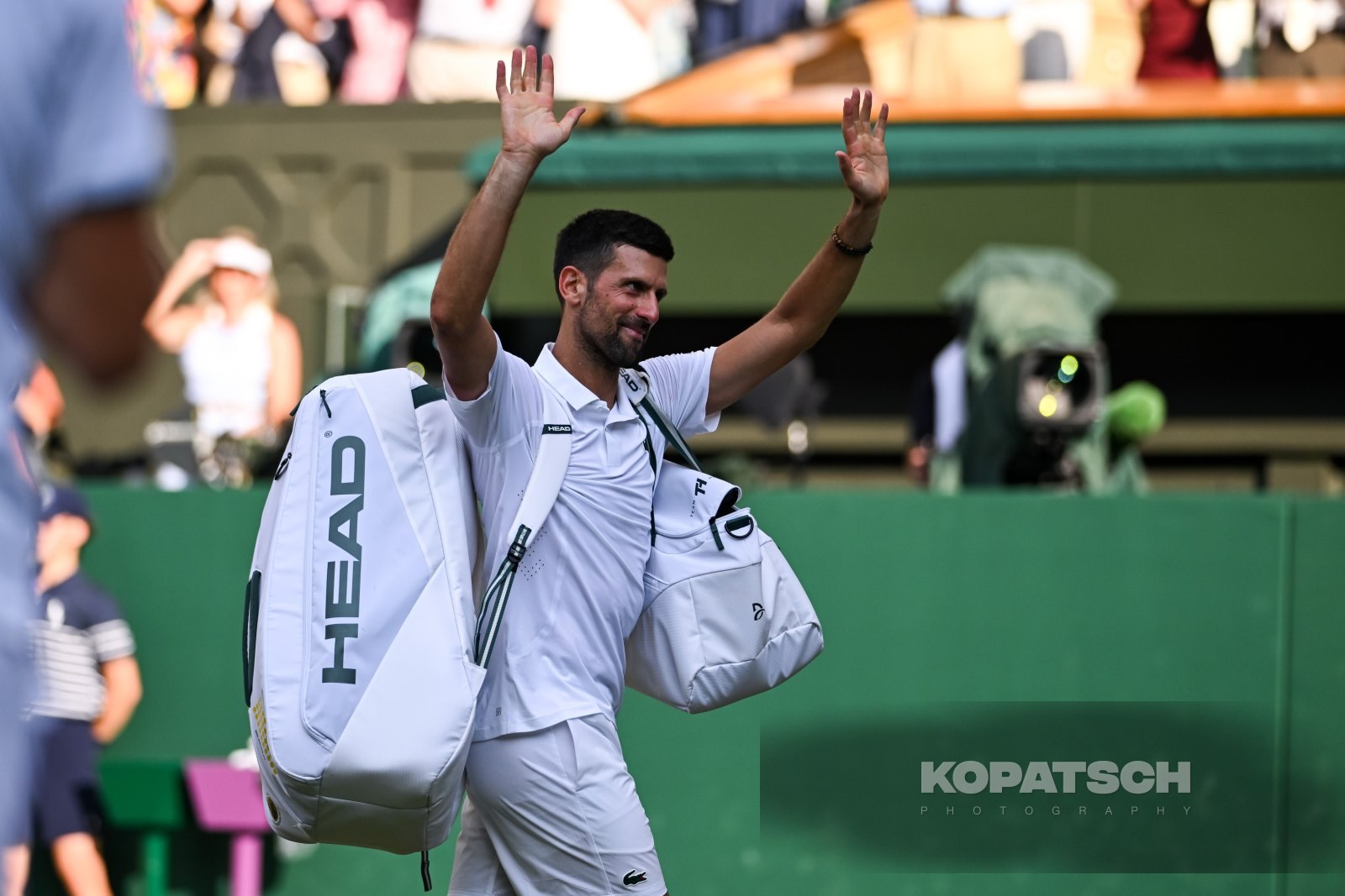 Novak Djokovic of Serbia — 2026 Wimbledon