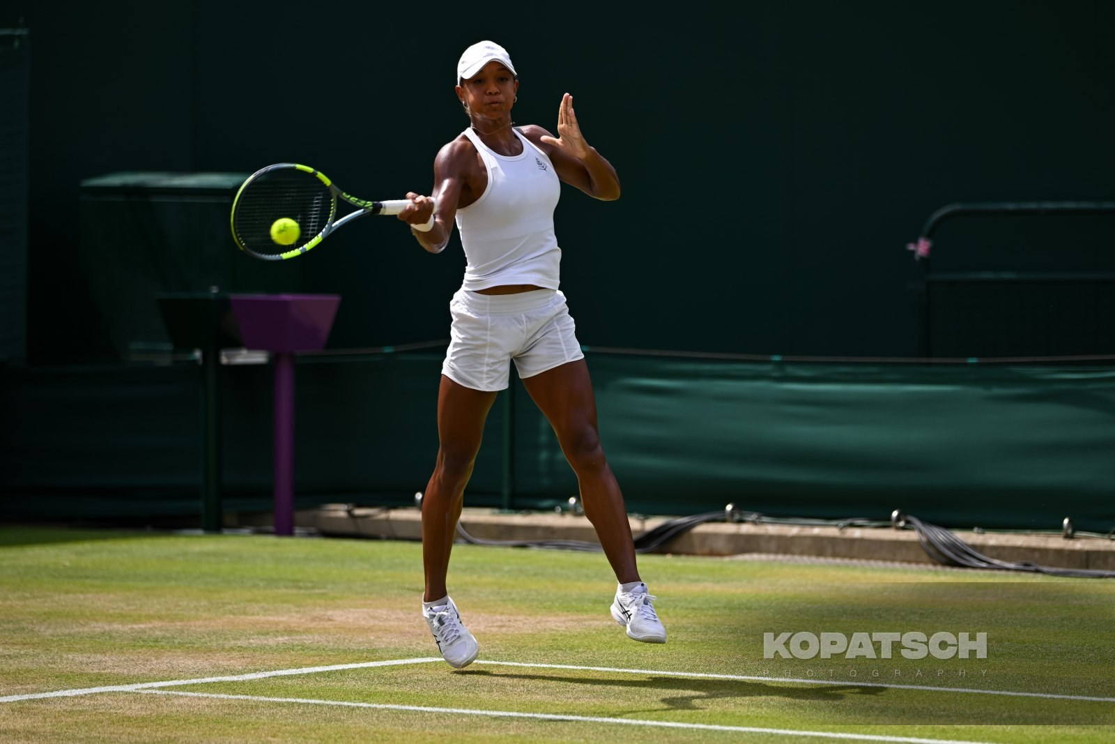 Janae Preston of the United States — 2026 Wimbledon