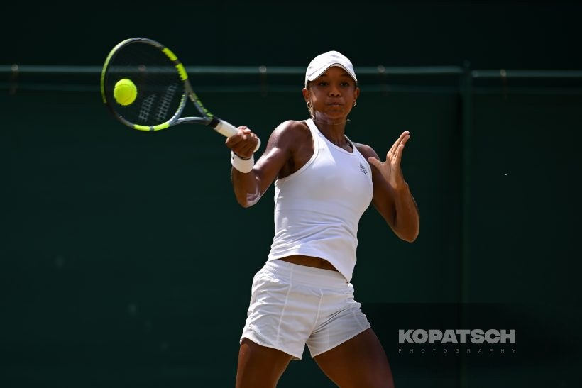 Janae Preston of the United States — 2026 Wimbledon