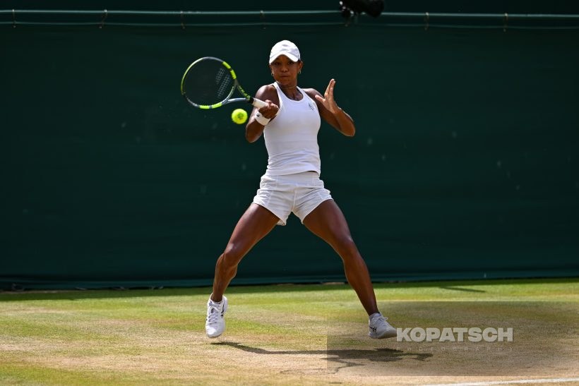 Janae Preston of the United States — 2026 Wimbledon