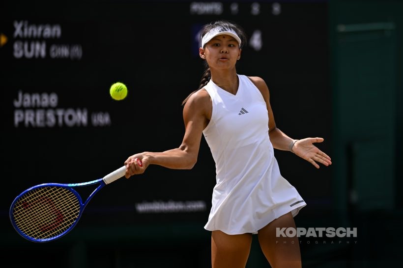 Xinran Sun of China — 2026 Wimbledon