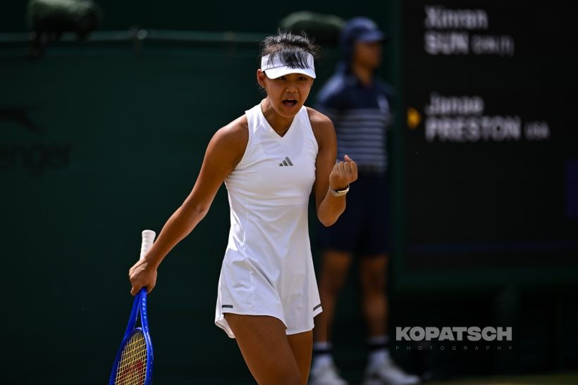 Xinran Sun of China — 2026 Wimbledon