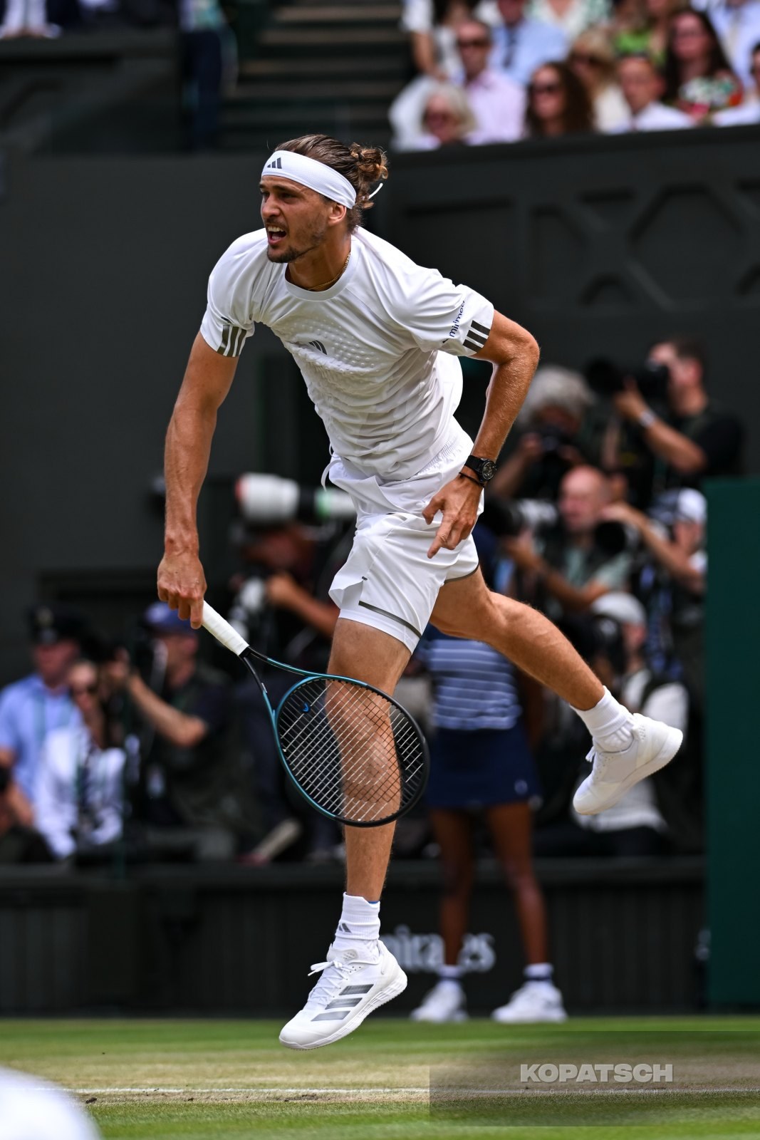 Alexander Zverev of Germany — 2026 Wimbledon