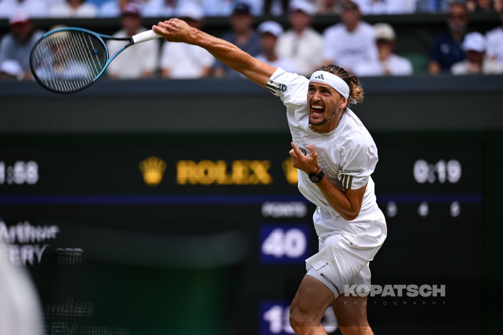 Alexander Zverev of Germany — 2026 Wimbledon
