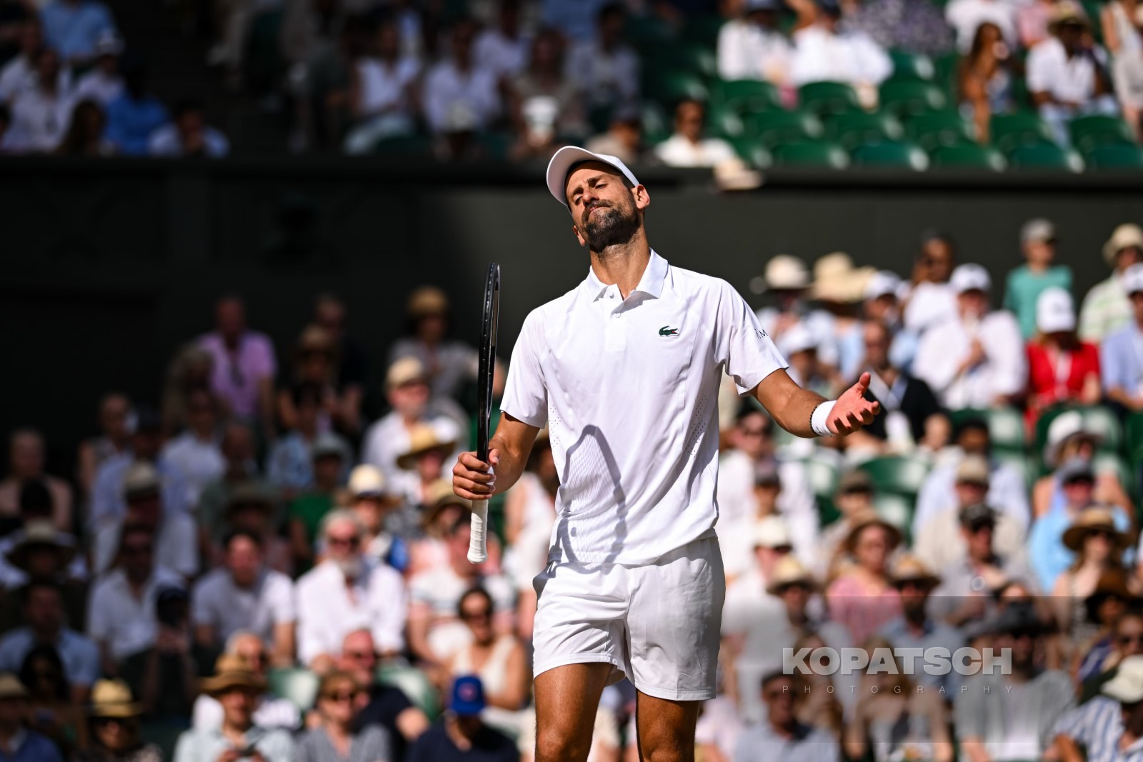 Novak Djokovic of Serbia — 2026 Wimbledon