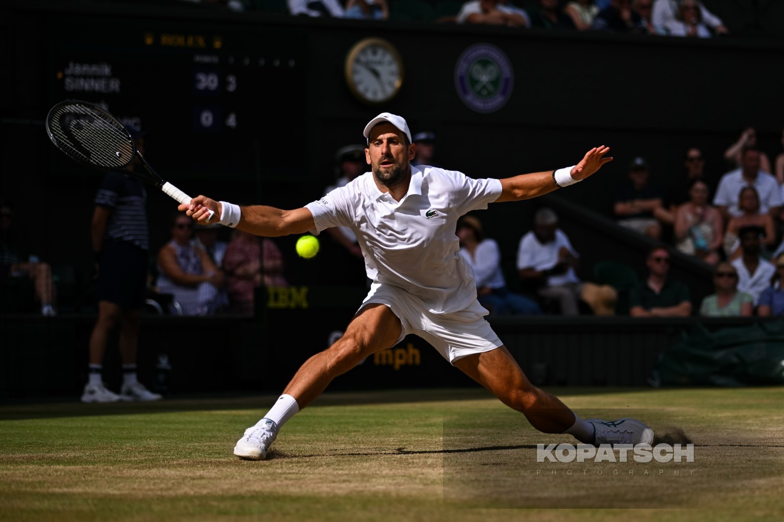 Novak Djokovic of Serbia — 2026 Wimbledon