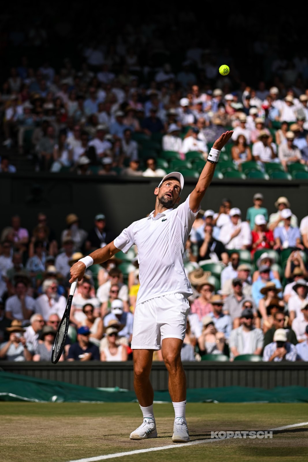 Novak Djokovic of Serbia — 2026 Wimbledon