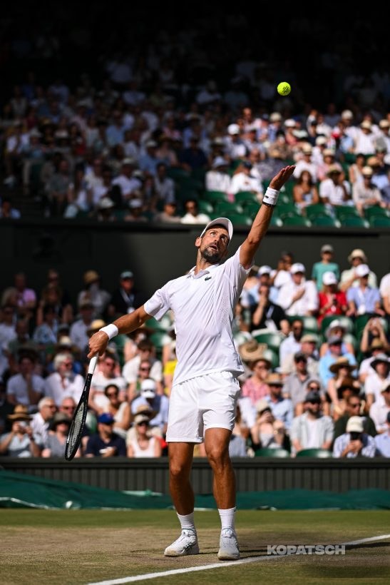 Novak Djokovic of Serbia — 2026 Wimbledon