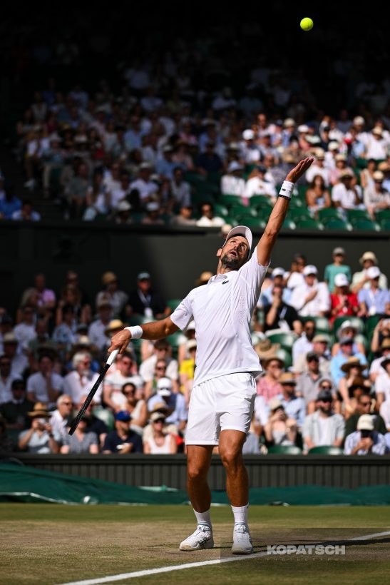 Novak Djokovic of Serbia — 2026 Wimbledon