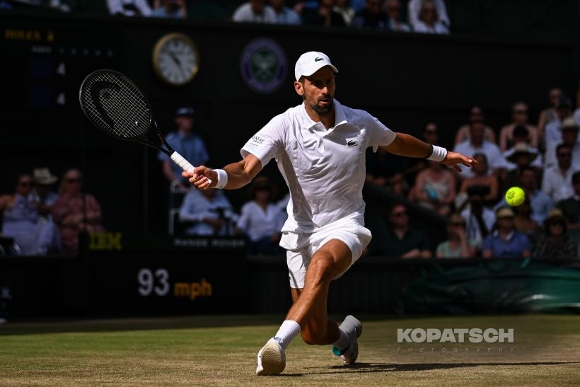 Novak Djokovic of Serbia — 2026 Wimbledon
