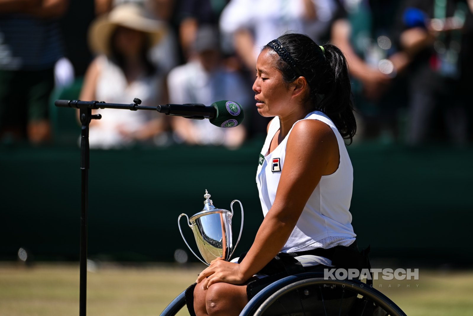 Yui Kamiji of Japan — 2026 Wimbledon