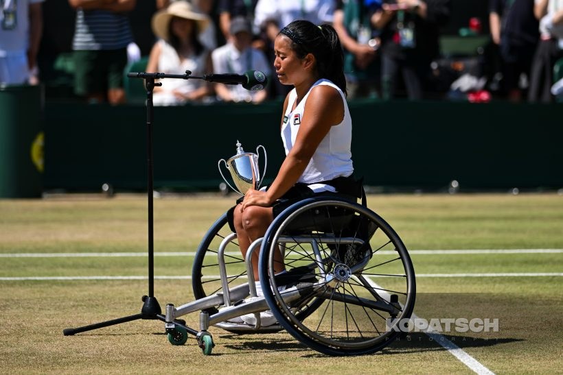 Yui Kamiji of Japan — 2026 Wimbledon