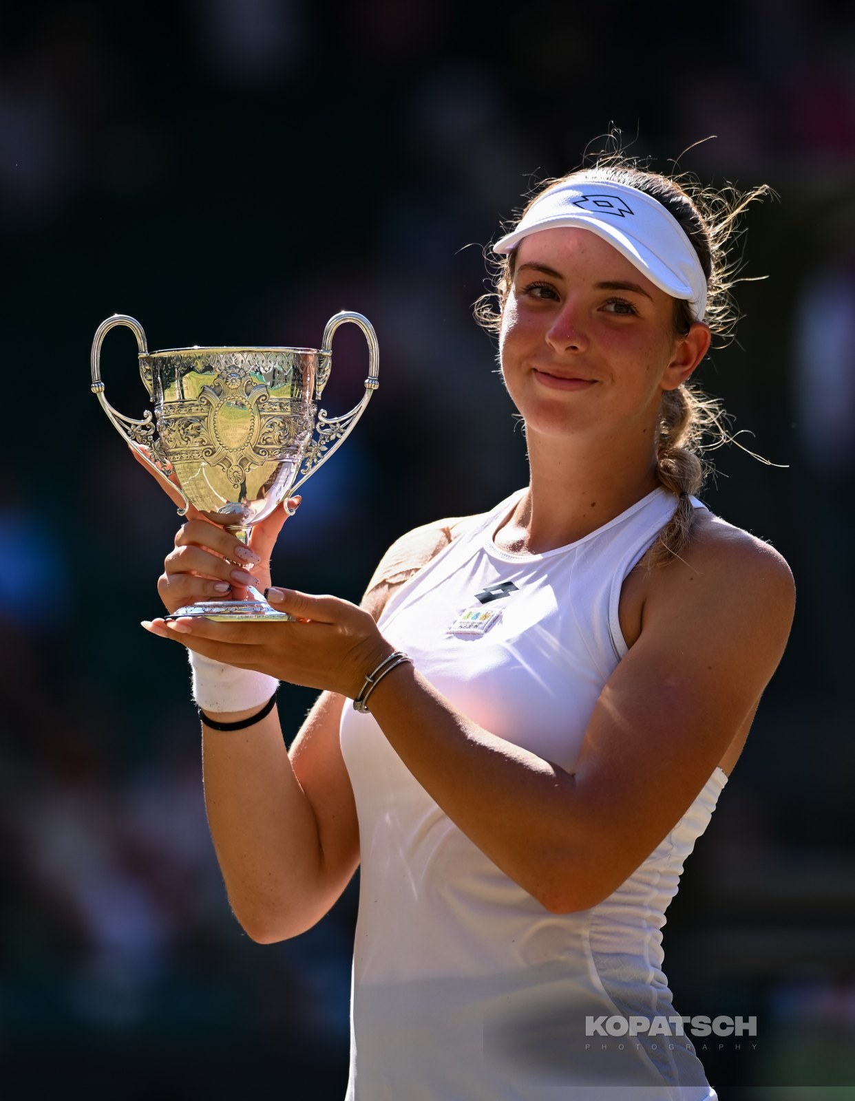 Anna Pushkareva of Russia — 2026 Wimbledon