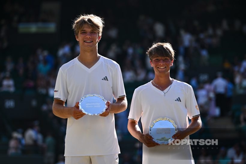Michael Antonius of the United States and Andrew Johnson of the United States — 2026 Wimbledon
