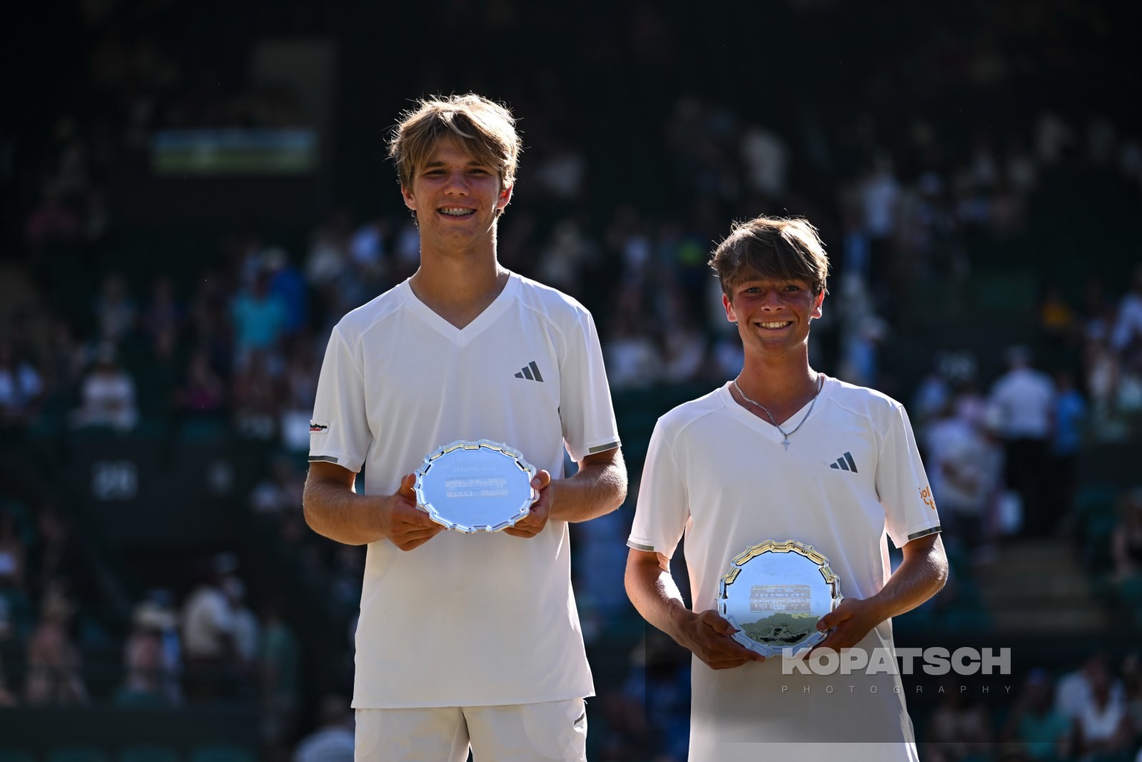 Michael Antonius of the United States and Andrew Johnson of the United States — 2026 Wimbledon